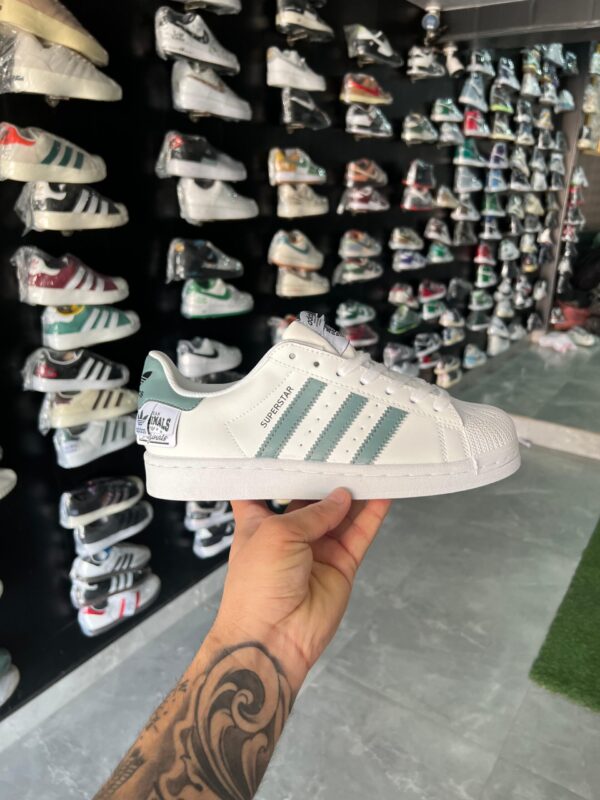 adidas gazelle silver green womens ADIDAS ORIGINALS SUPERSTAR x Adidas Sneakers First Copy Shoe 2023