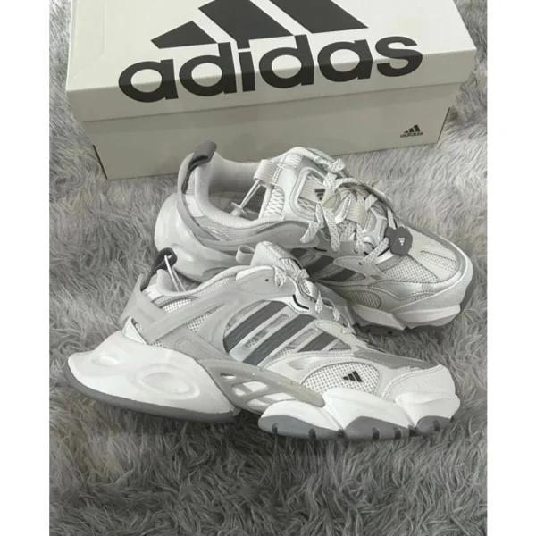 Adidas Xlg Runner Deluxe Grey Silver White Shoes For Men (LAB1736